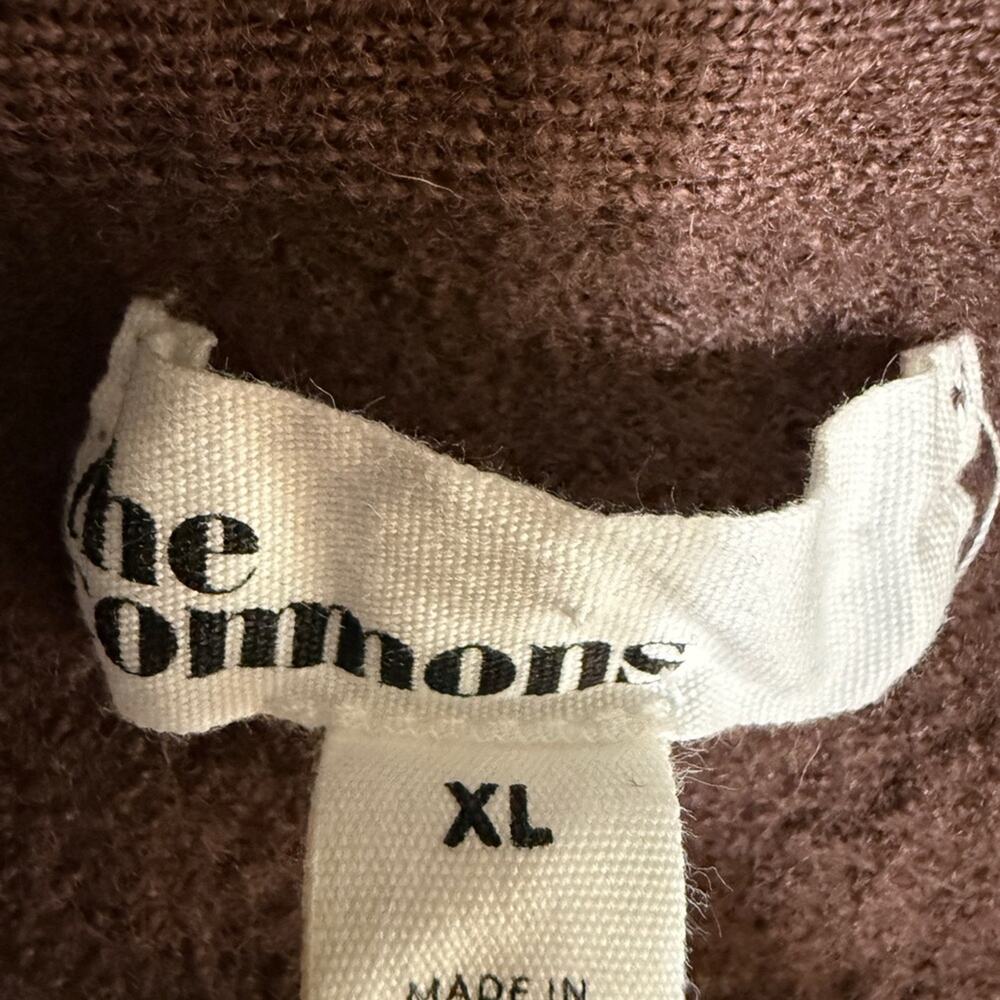 100% Merino Wool Women’s Sweater Dark Academia Old Money Preppy Twee Chocolate - Picture 7 of 8